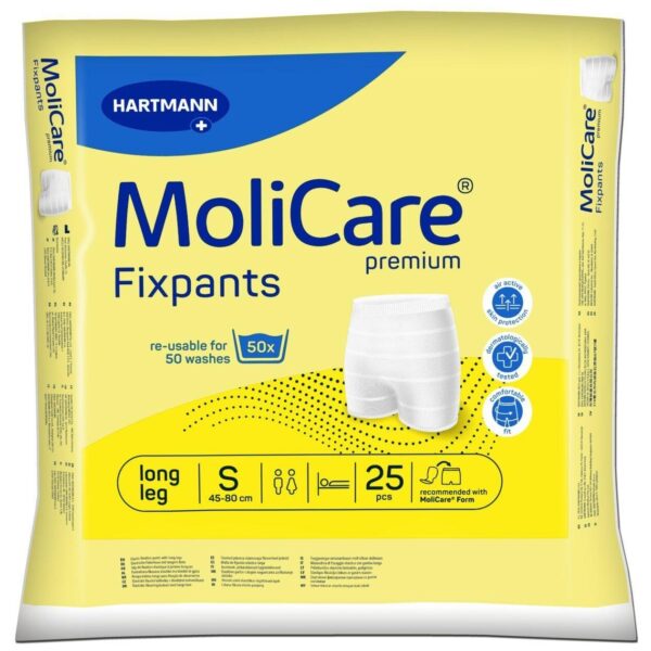 MoliCare Premium FixPants Long Leg S 25 pieces