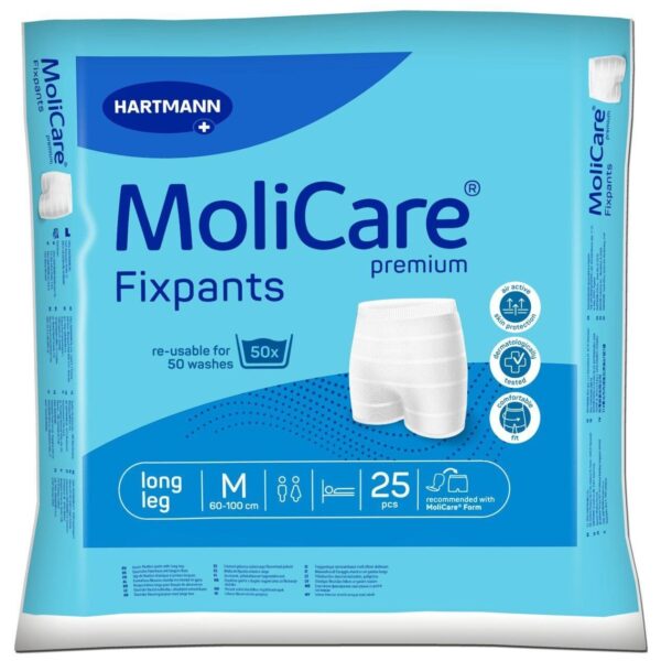 MoliCare Premium FixPants Long Leg M 25 pieces