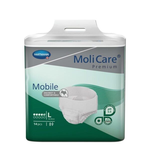 MoliCare Premium Mobile 5 Drops Large 14 pieces