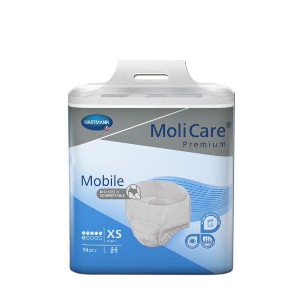 MoliCare Premium Mobile 6 Drops XS 14 pieces