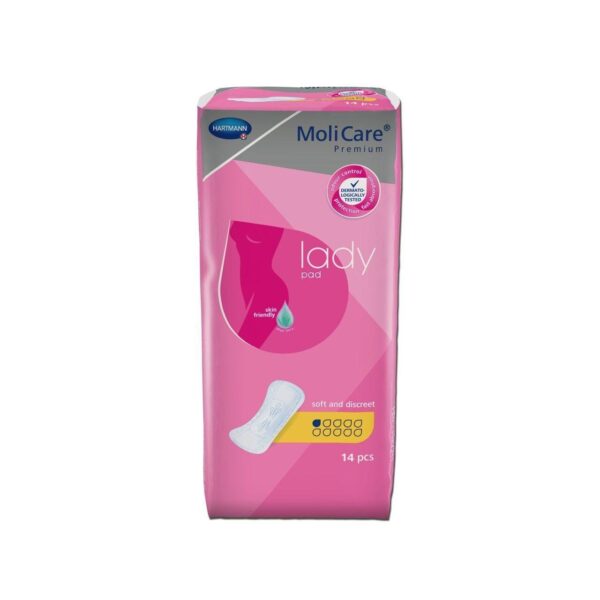 MoliCare Premium Lady Pads 1 Drop 14 pieces