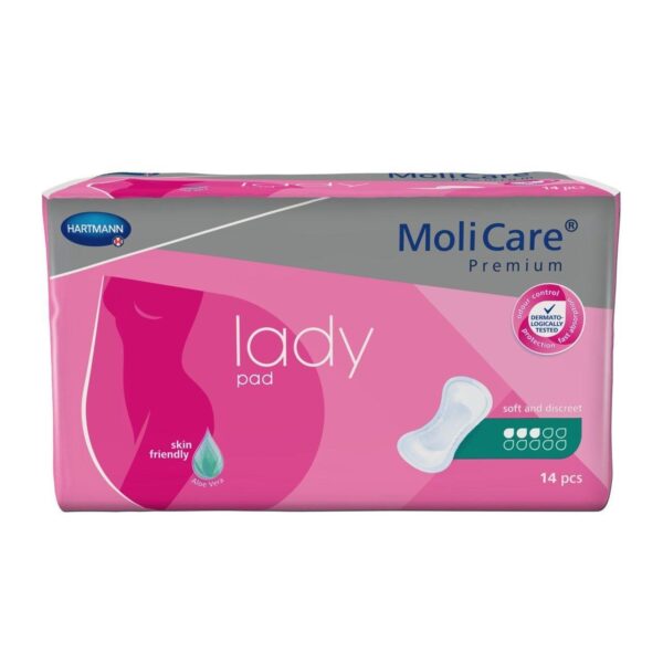 MoliCare Premium Lady Pads 3 Drops 14 pieces