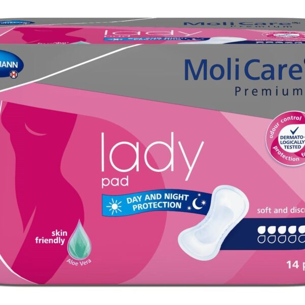 MoliCare Premium Lady Pads 5 Drops 14 pieces