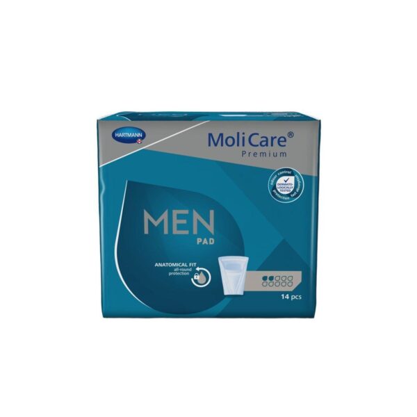 MoliCare Premium Men Pads 2 Drops 14 pieces
