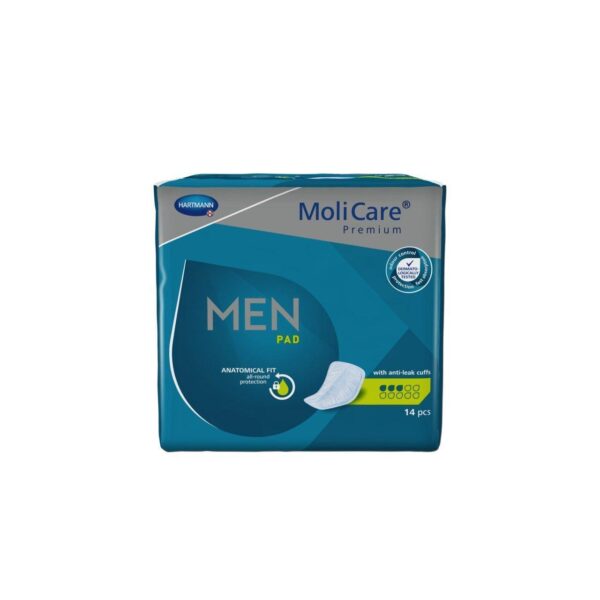 MoliCare Premium Men Pads 3 Drops 14 pieces