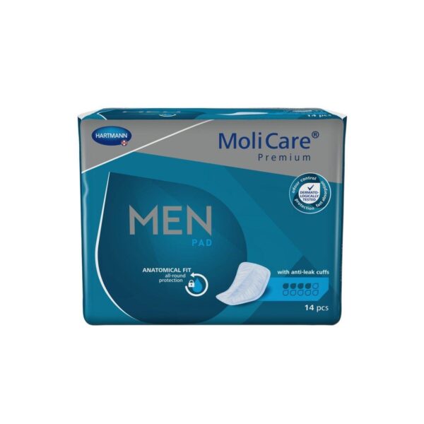 MoliCare Premium Men Pads 4 Drops 14 pieces