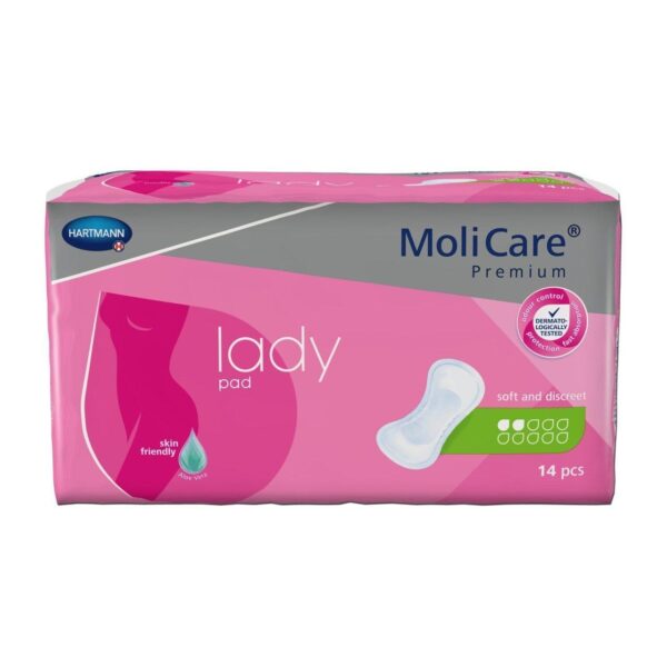 MoliCare Premium Lady Pads 2 Drops 14 pieces