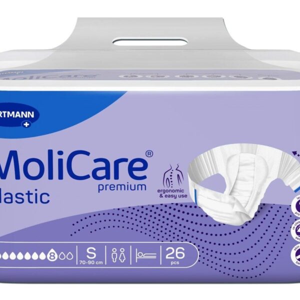 MoliCare Premium Elastic 8 Drops S 26 pieces