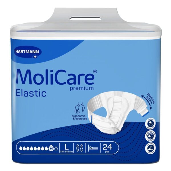 MoliCare Premium Elastic 9 Drops Large 24 pieces