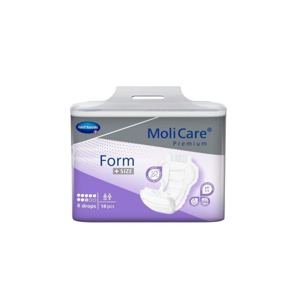 MoliCare Premium Form Plus Size 8 Drops 18 pieces