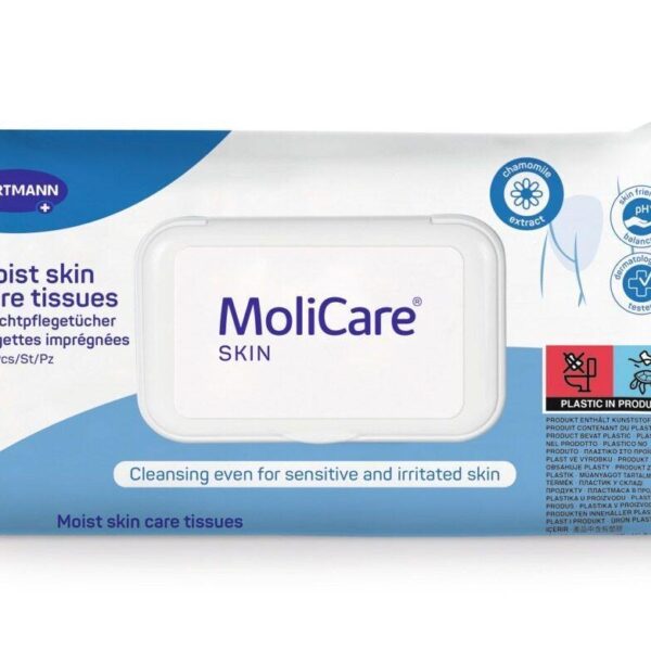 MoliCare Moist Skin Care Tissues 50 pieces