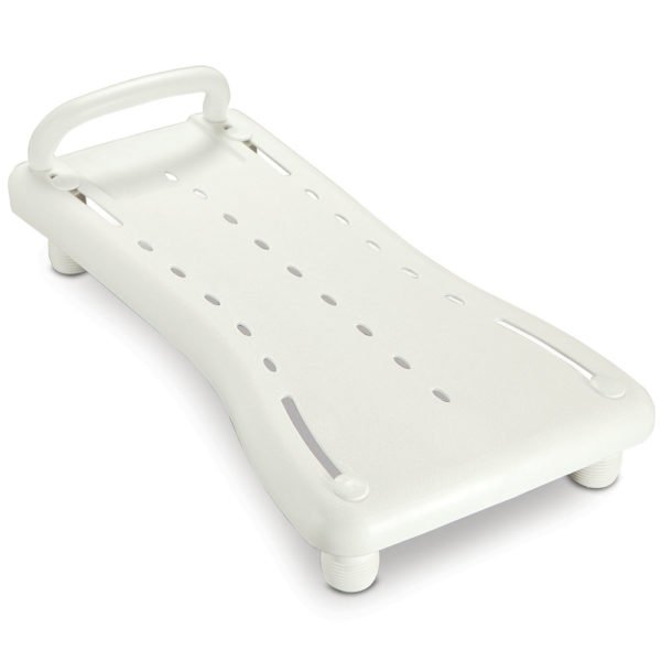 Bathboard: Plastic, Adjustable with Rail