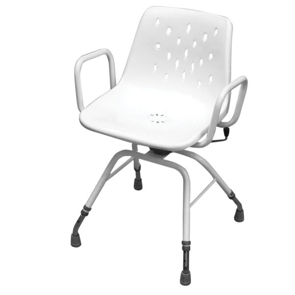 Shower Chair: Myco Ultra Swivel Aluminium