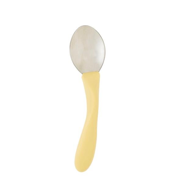 Homecraft Caring Angled Cutlery, Right Handed Spoon, Ivory