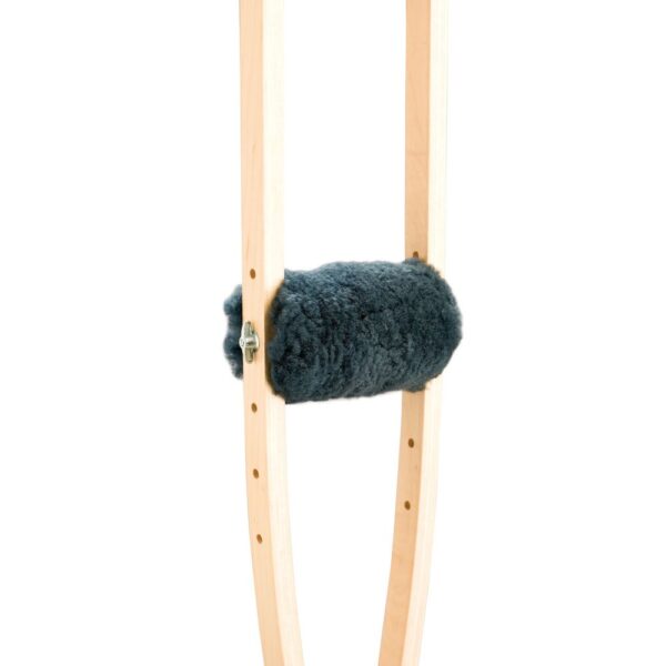 Crutch: Sheepskin Handgrip to suit Underarm Crutch: pair
