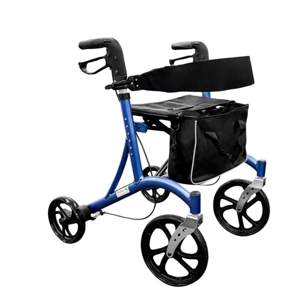 Side Fold Seat Walker Blue