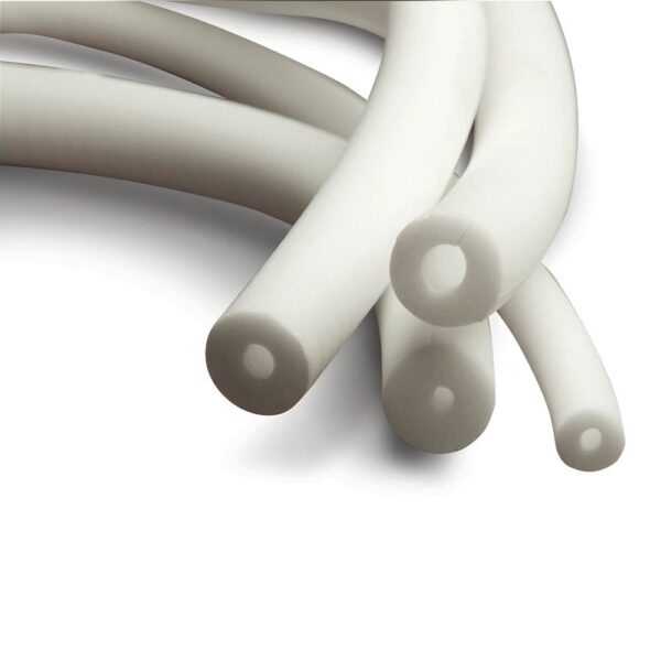 Plastazote Tubing: White 6/31 mm dia x 1 metre