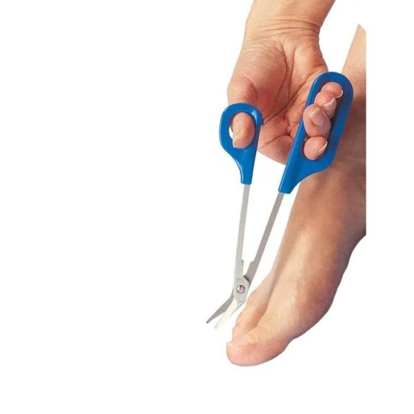 Homecraft Easi-Grip Chiropodist Scissors, Retail Pack