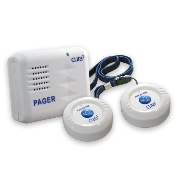 Cura1 Wireless Call Buttons with Caregiver Pager