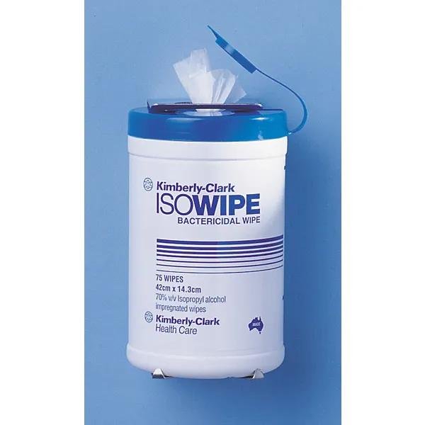 Halyard Isowipe Bactericidal Wipes, 75/Cannister
