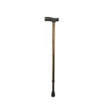Days T-Handle Walking Stick, Bronze