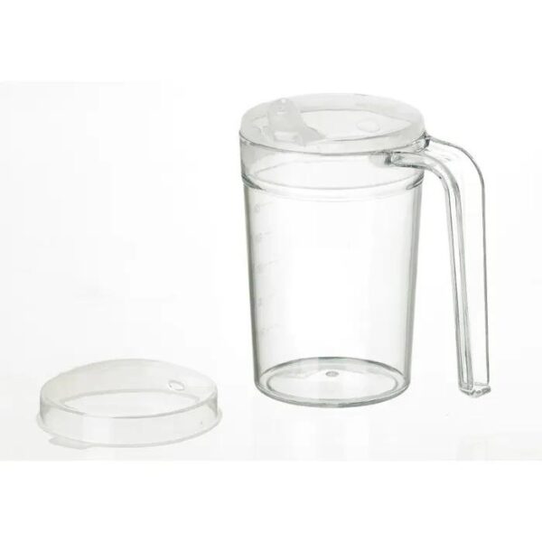 Homecraft Shatterproof Mug, with Spout and Recessed Lids, 400ml