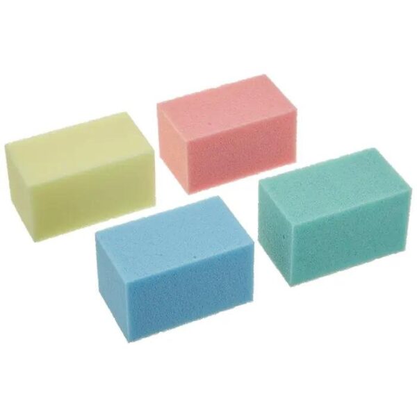 Temper Foam R-Lite Foam Blocks, Set of 12 (3 blocks of each colour)
