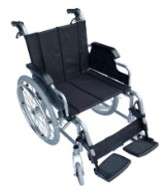 Light Foldable Manual Wheelchair With Attendant Brakes And Adjustable Leg Rest-Premium-Carer-Wheelchair
