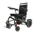 Carbon Fibre One Touch Foldable Electric Wheelchair Lightweight Marvel 150kg Load Capacity USB Charging 20km Range