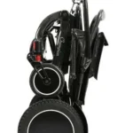 Carbon Fibre One Touch Foldable Electric Wheelchair Lightweight Marvel 150kg