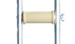 Days Aluminium Underarm Crutches, Adult, Adjustable Height 114-135cm, Pair