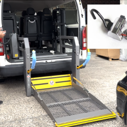Mariani BBO 140.80 Wheelchair Lift + Wheelchair Tie Downs For Accessible Vehicles Package