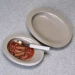 Homecraft Manoy Contoured Plate, Small, 227 x 159mm