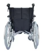 Light Foldable Manual Wheelchair With Attendant Brakes And Adjustable Leg Rest-Premium-Carer-Wheelchair