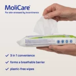 MoliCare Skin 3in1 Wet Wipes 50 pieces