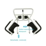 Patient-Transfer-Chair-With-Electrical-Height adjustment