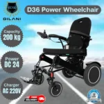 Portable D36 Power Wheelchair: A Motorised Wheelchair Designed For Both Indoor And Outdoor Use- PHOENIX