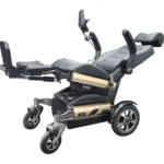 Vertical Lift Assist Standing Electric Wheel chair With Adjustable Seat And Backrest Rotation