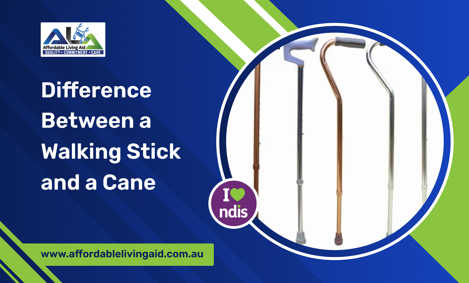 Difference Between a Walking Stick and a Cane