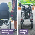 EQUIPMED Electric Wheelchair , Folding Power Chair manila aus