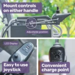 EQUIPMED Electric Wheelchair , Folding Power Chair tamworth australia