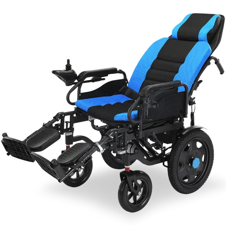 EQUIPMED Electric Wheelchair , Folding Power Chair