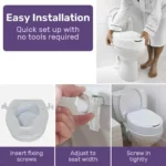 Equipmed 10cm Raised Toilet Seat tamworth nsw