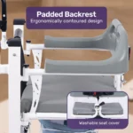 Equipmed 4-in-1 Manual Patient Lift – Safe Patient Transfer Lift for Home nsw aus