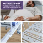 Equipmed 7 Function Manual Medical Bed manila aus