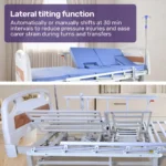 Equipmed 7 Function Manual Medical Bed sydney aus