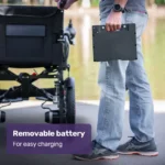 Equipmed PowerCruise DualSmart Foldable Electric Wheelchair buy online australia
