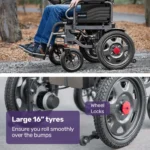 Equipmed PowerCruise DualSmart Foldable Electric Wheelchair dubbo nsw