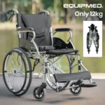 Equipmed SmartLine 20 Foldable Wheelchair aus
