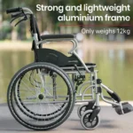 Equipmed SmartLine 20 Foldable Wheelchair nsw